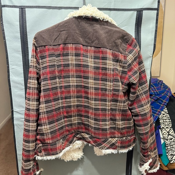 Flannel Fluffy Vintage Jacket - Picture 2 of 2